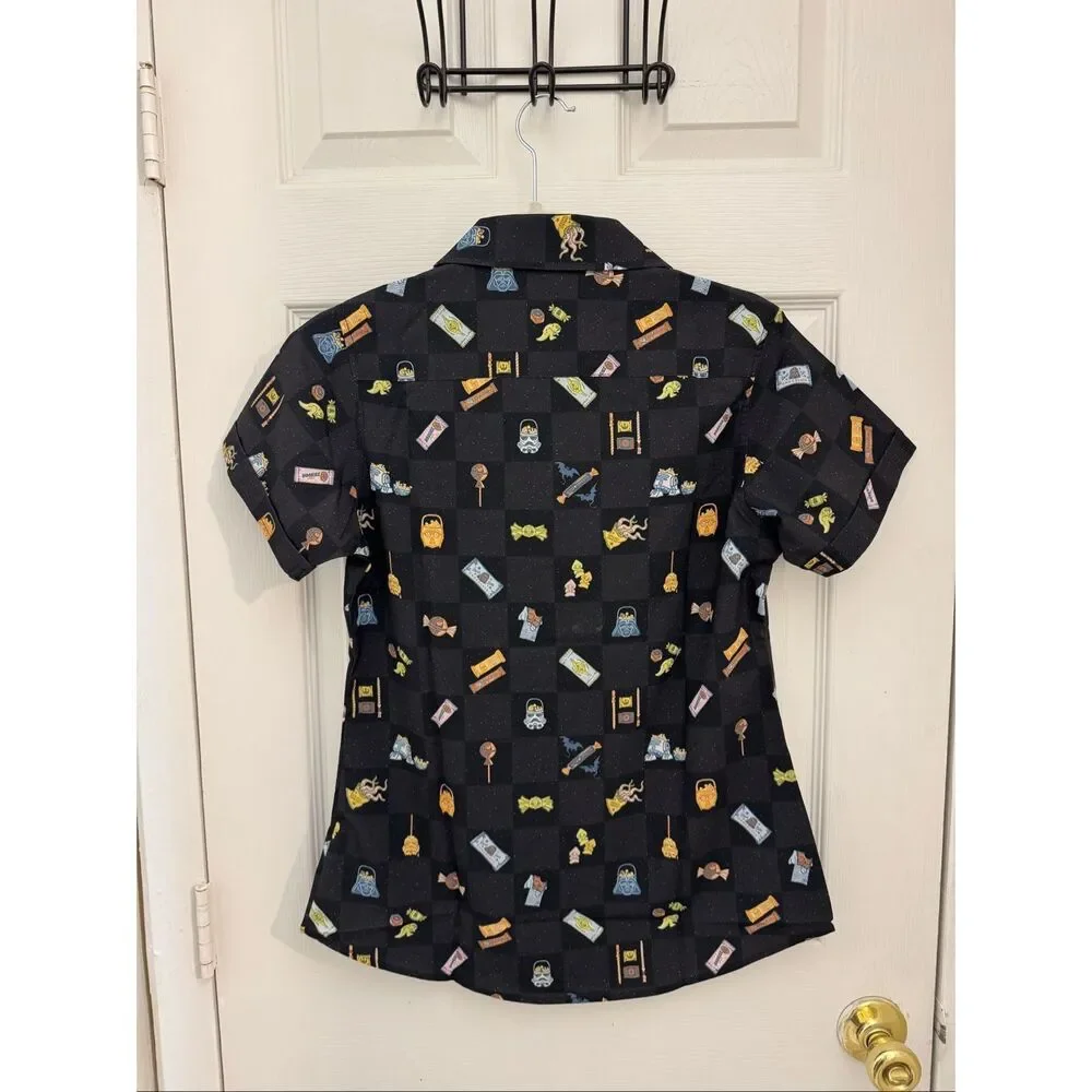 RSVLTS Exclusive Star Wars It’s A Treat Button Down Polo Shirt Sz Small